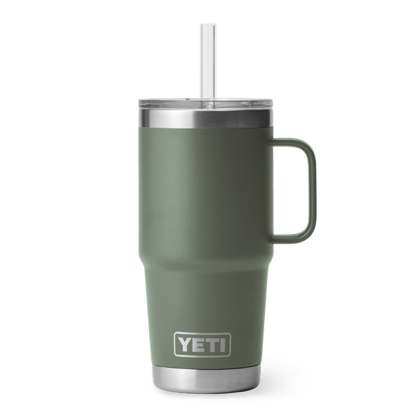 40oz Yeti Cup 2nd Generation Car Cup With Silicone Handle, Coffee