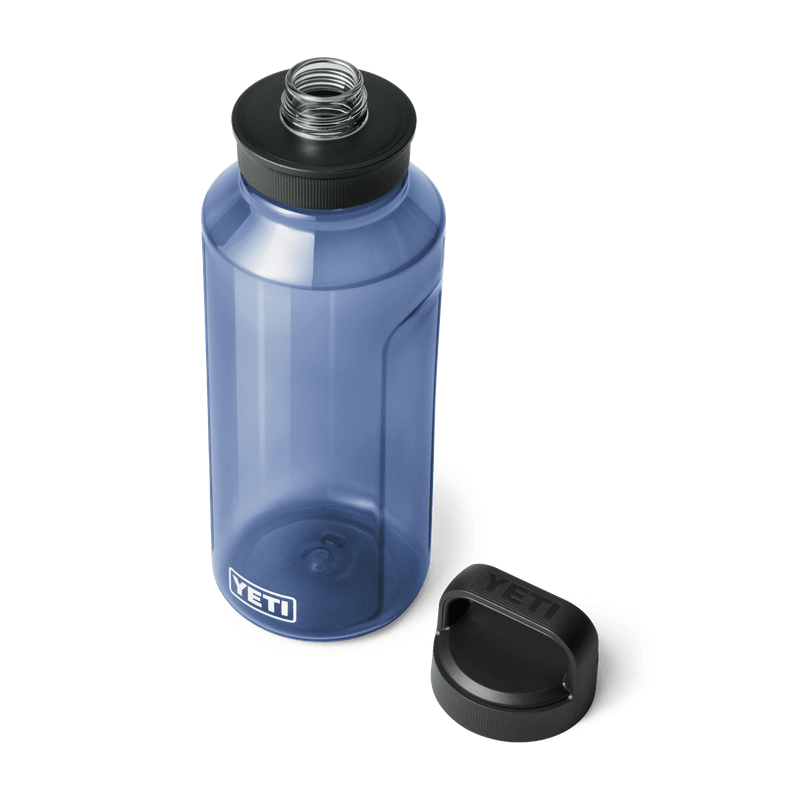 Yeti Yonder Water Bottle w Yonder Chug Cap Navy Blue Clear 25 oz