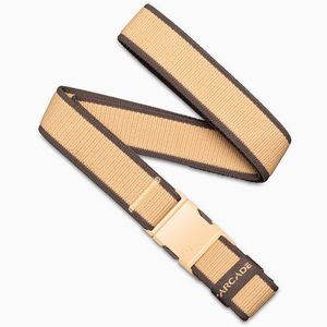 Arcade Belts Unisex Carto Slim Belt - Sand Medium Brown