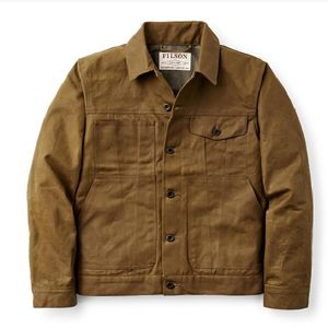 Filson Men's Short Lined Cruiser - Dark Tan