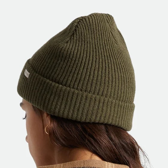Brixton-Alpha-Beanie-Mil-Olive-back