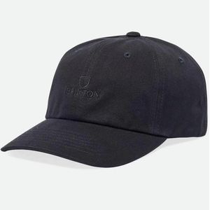 Brixton Unisex Alpha LP Adjustable Hat - Black Vintage Wash
