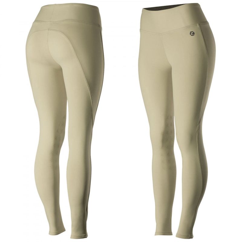 Horze-Women-s-Juliet-Hyperflex-Knee-Patch---Tan