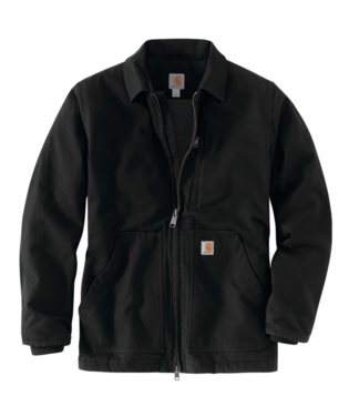 Carhartt mens Loose Fit Washed Duck Sherpa lined Coat