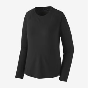 Patagonia Women's Long-Sleeved Capilene Cool Trail Shirt - Black
