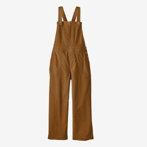 Patagonia Women's Stand Up® Cropped Corduroy Overalls - Nest Brown