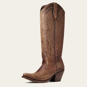 Ariat Women's Casanova Western Boot (10034002) - Naturally Distressed Brown