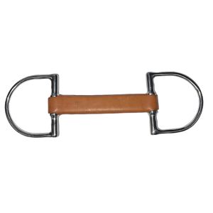 EH Equestrian Leather Mullen  Bit