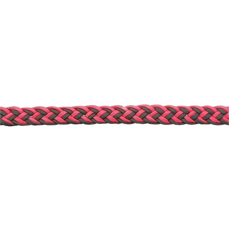 Western-Rawhide-Barrel-Rein---Red--Black