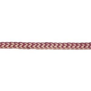 Western Rawhide Barrel Rein - Burgundy/ Tan