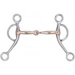 Western-Rawhide-Stainless-Cheeks-Copper-Snaffle-Bit