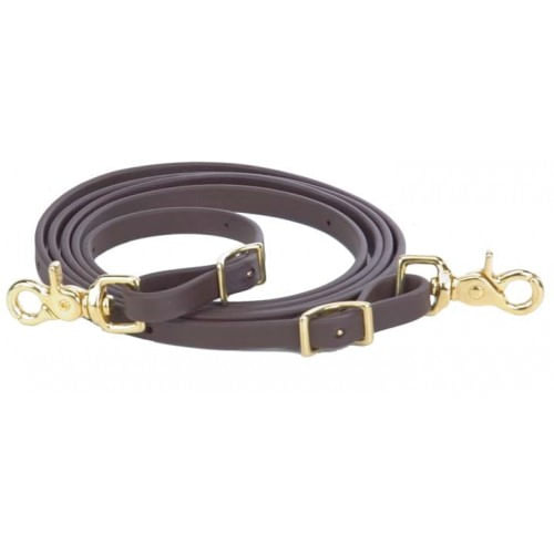 Western-Rawhide-Biothane-Roping-Rein-With-Snap