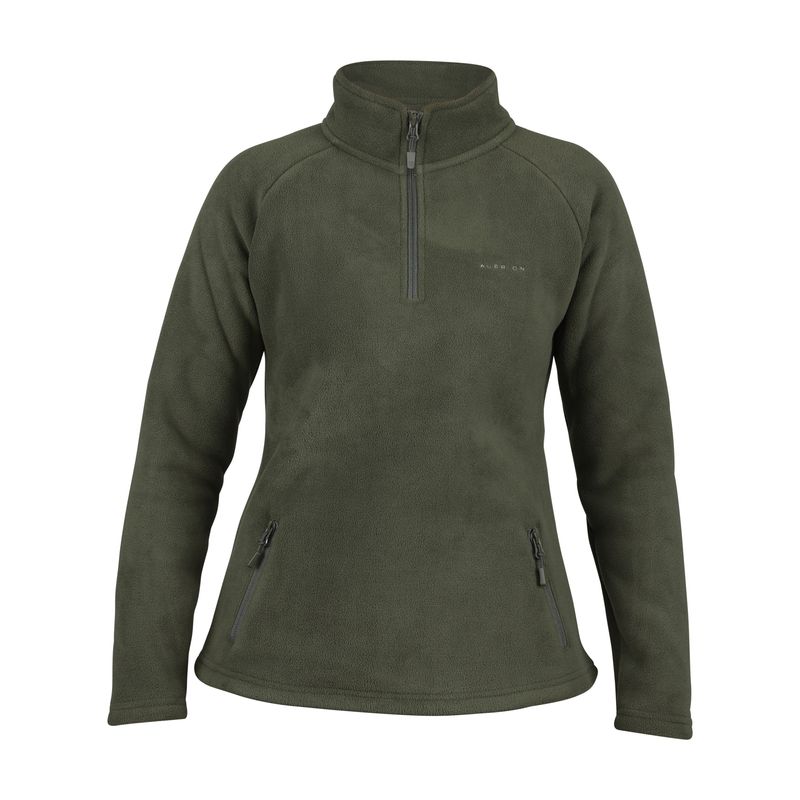 Women's, W Restore Half Zip-green, Aubrion 8987-green