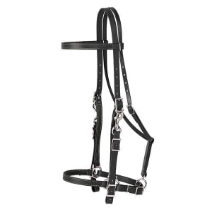 Weaver Trail Gear Halter Bridle - Black