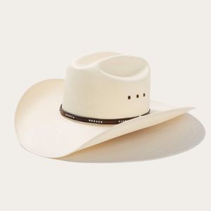 Stetson Llano 10X Straw Western Hat - Natural