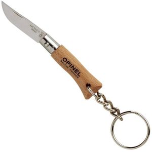 Opinel No.02 Stainless Steel Keyring Pocket Knife