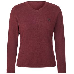 Kerrits Women's Stable Temp Merino Wool Sweater - Sangria