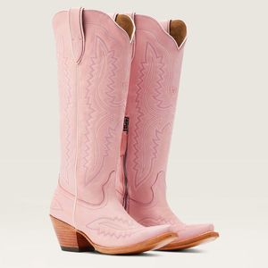 Ariat Women's Casanova Western Boot (10044480) - Powder Pink