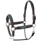 B Vertigo Evolve Leather Halter with Braided Accents