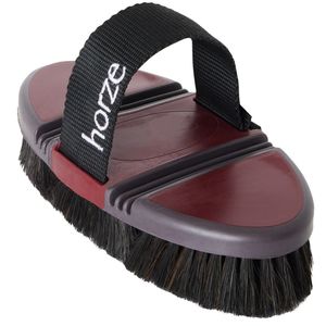 Horze Flexible Body Brush - Pavement Grey