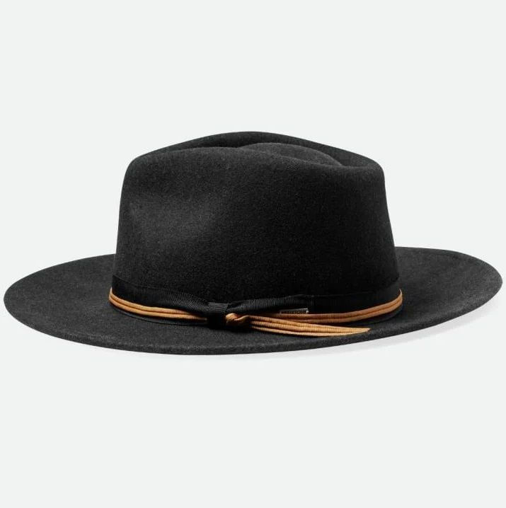 Brixton-Unisex-Dayton-Convertabrim--Rancher-Hat---Black-Worn-Wash