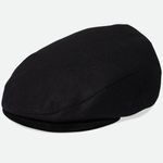 Brixton-Unisex-Hooligan-Baggy-Reserve-Melton-Wool-Drive-Cap---Black