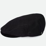 Brixton-Unisex-Hooligan-Baggy-Reserve-Melton-Wool-Drive-Cap---Black