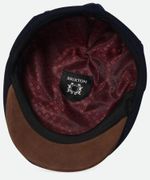 Brixton-Unisex-Hooligan-Baggy-Reserve-Melton-Wool-Drive-Cap---Black