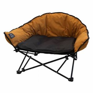 Kuma Lazy Bear Dog Bed - Sierra/ Black