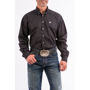 Cinch Men's Classic Long Sleeve Shirt - Black