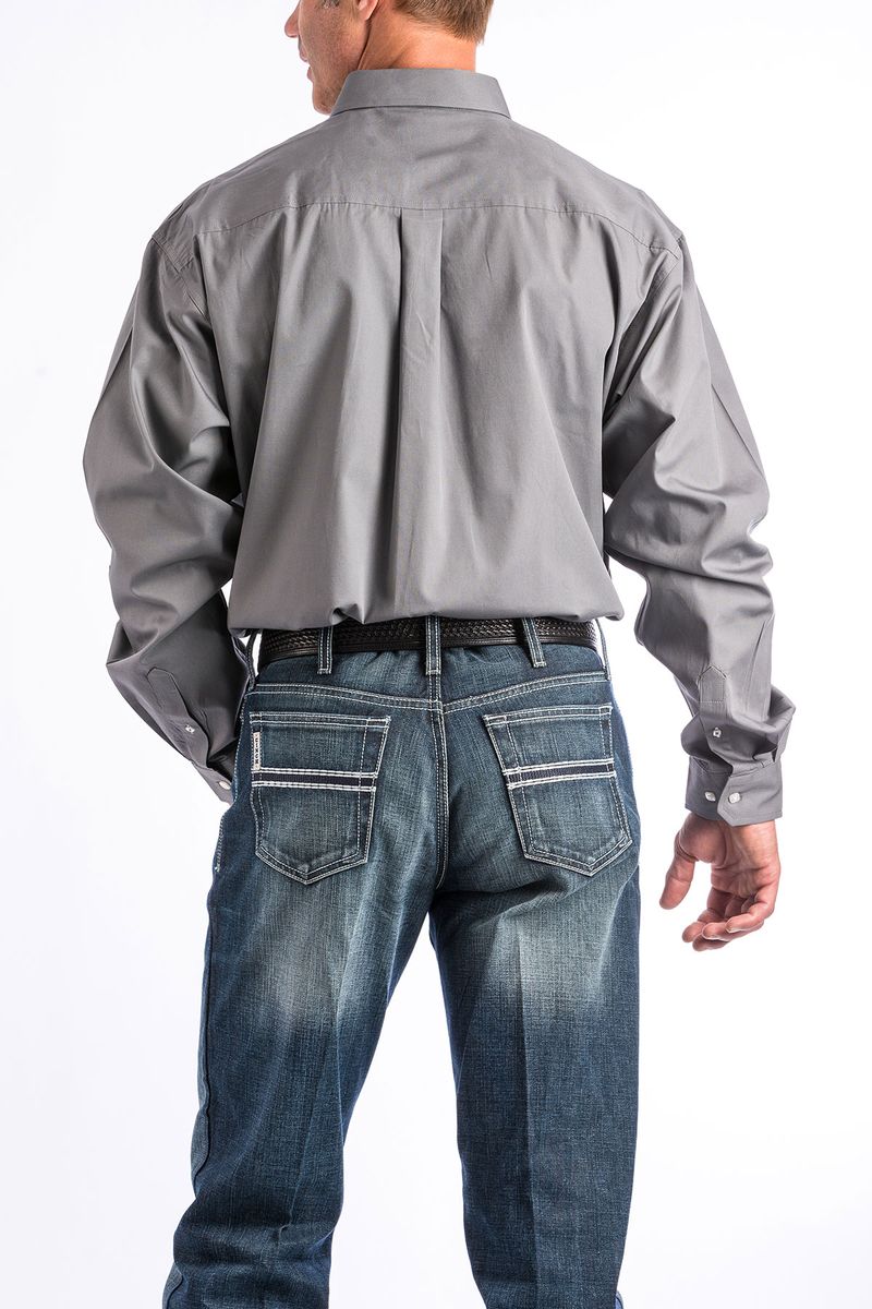 Cinch-Men-s-Classic-Long-Sleeve-Shirt---Grey
