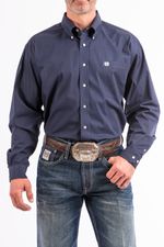 Cinch-Men-s-Classic-Long-Sleeve-Shirt---Navy