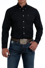 Cinch-Men-s-Arenaflex-Long-Sleeve-Shirt---Black