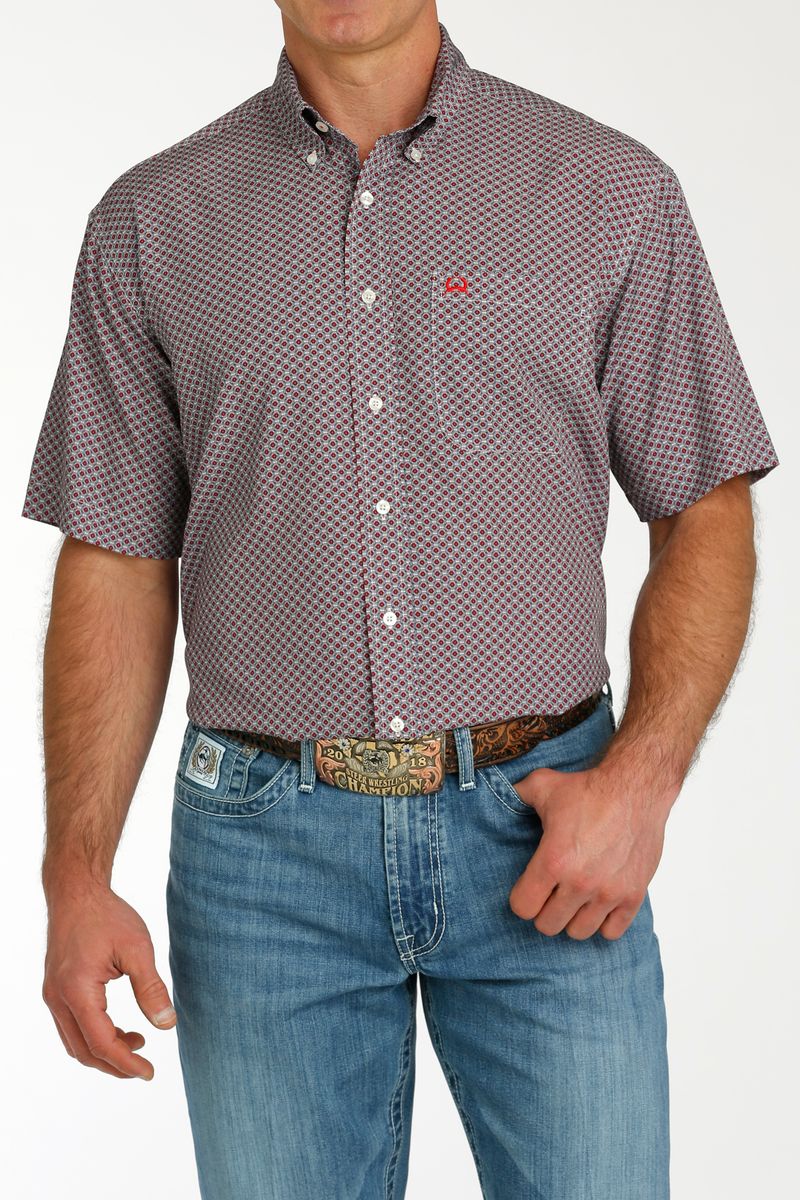 Cinch-Men-s-Arenaflex-Short-Sleeve-Shirt---Multi-Print