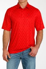 Cinch-Men-s-Arenaflex-Short-Sleeve-Shirt---Red-Horse-