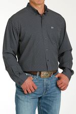 Cinch-Men-s-Arenaflex-Long-Sleeve-Shirt---Charcoal