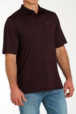 Cinch-Men-s-Arenaflex-Short-Sleeve-Polo---Purple