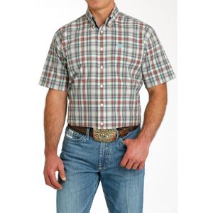 Cinch Men's Classic Short Sleeve Shirt - Multi