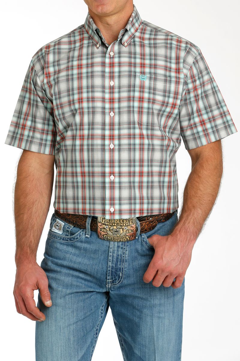 Cinch-Men-s-Classic-Short-Sleeve-Shirt---Multi