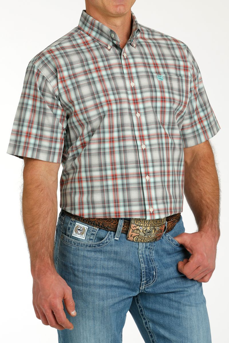 Cinch-Men-s-Classic-Short-Sleeve-Shirt---Multi