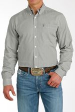 Cinch-Men-s-Modern-Long-Sleeve-Shirt---Charcoal-Grey