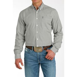 Cinch Men's Modern Long Sleeve Shirt - Charcoal Grey