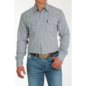 Cinch Men's Modern Long Sleeve Shirt - White