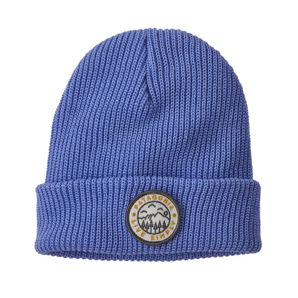 Patagonia-Kids--Logo-Beanie-Live-Simply---Periwinkle