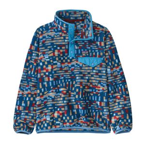 Patagonia Kids' Lightweight Synchilla Snap-T Pullover - Lagom Blue