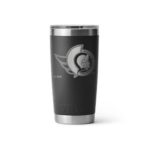 Yeti Rambler Ottawa Senators 591ml(20oz) Tumbler with Magslider Lid - Black