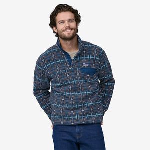 Patagonia Men's Light Weight Synchilla Snap-T Pullover - Snowbeam