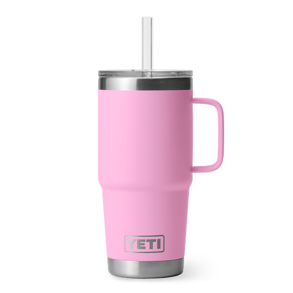 Rambler 26 oz Straw Cup Black