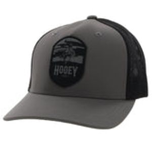 Hooey Unisex Cheyenne Trucker Cap - Grey/ Black
