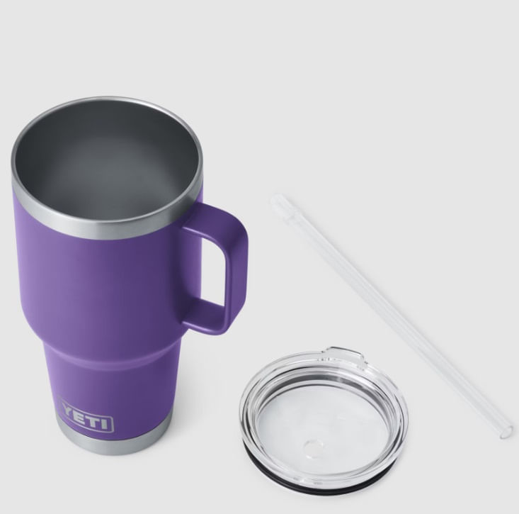 Purple yeti tumbler 20 hot sale oz